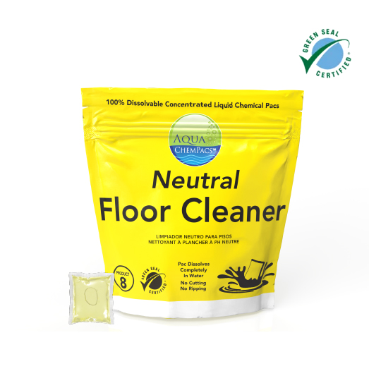 neutral floor cleaner aqua chempacs